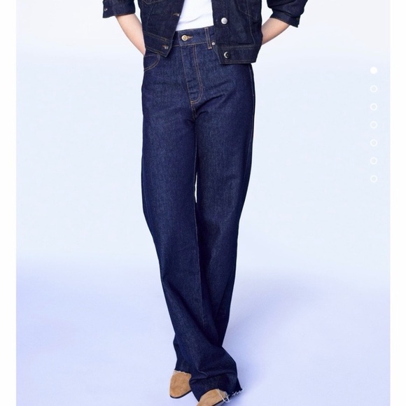 ZARA STRAIGHT FIT HIGH WAIST JEANS SIZE 4 reg $59.90 - Picture 7 of 13